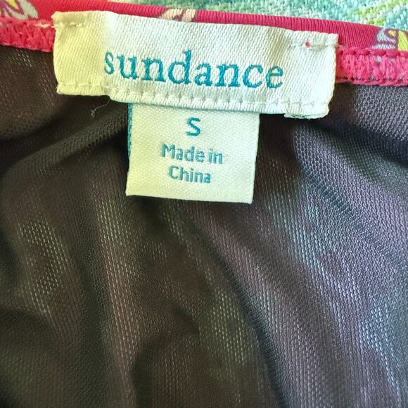 Sundance Radiant Medallion Pendant Wrap Swimsuit One Piece Womens Tie Paisley S - Picture 4 of 6
